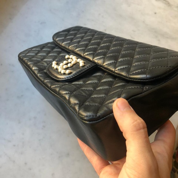 SOLD.Chanel Lambskin Diamond Pearl Westminster - Picture 8 of 8